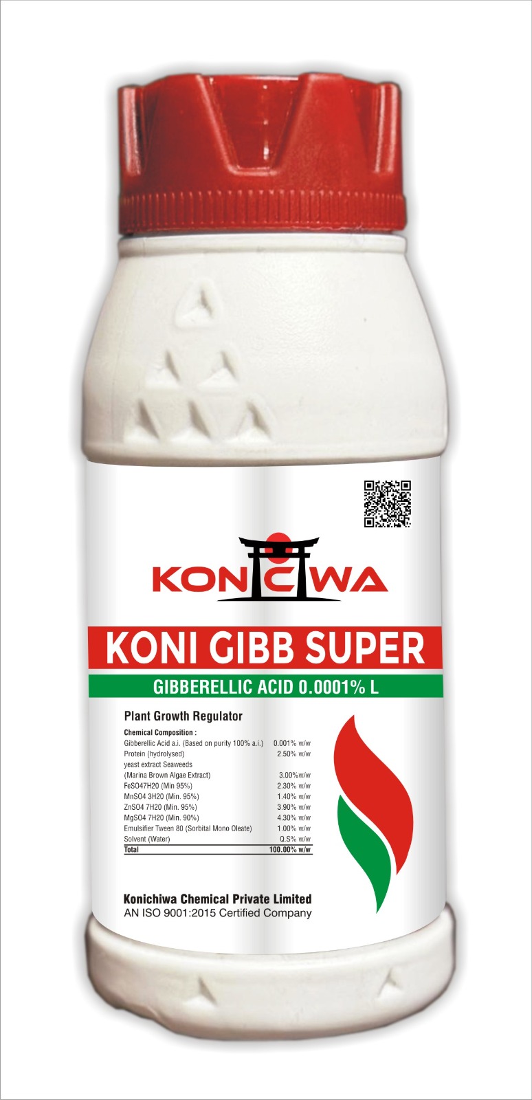 Gibberellic Acid 0.001% L - Koni Gibb Super
