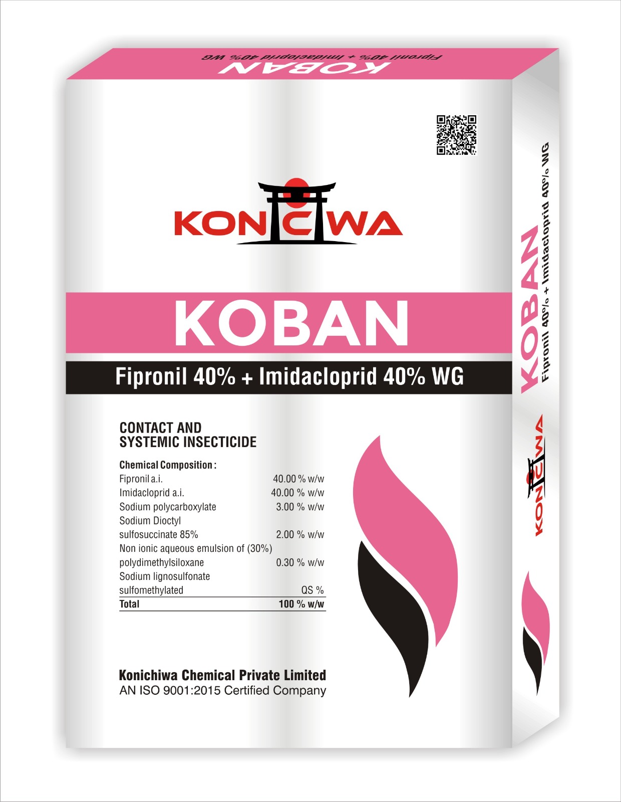 Fipronil 40% + Imidacloprid 40% WG - Koban
